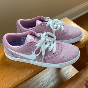 Nike SB Check Solarsoft Canvas Premium Elemental Pink White Size 8.5